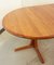Danish Round Extendable Dining Table from Fynslund 15
