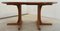 Danish Round Extendable Dining Table from Fynslund, Image 13