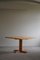 Danish Square Dining Room Table in Pine, 1970s, Image 6