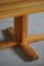 Danish Square Dining Room Table in Pine, 1970s, Image 7