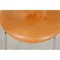 Vintage Stühle aus patiniertem cognacfarbenem Leder von Arne Jacobsen für Fritz Hansen, 1990er, 7 Set 21