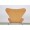 Chaises Vintage en Cuir Cognac Patiné par Arne Jacobsen pour Fritz Hansen, 1990s, Set de 7 7