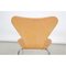 Vintage Stühle aus patiniertem cognacfarbenem Leder von Arne Jacobsen für Fritz Hansen, 1990er, 7 Set 15