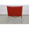 PK-22 Lounge Chair in Red Leather by Poul Kjærholm for Fritz Hansen, 2000s 5