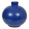 Vintage Saxbo Blaue Vase 1