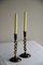 Open Barley Twisted Candlesticks in Brass, Set of 2, Image 7