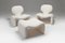 Djinn Easy Chairs and Ottoman by Olivier Mourgue for Airborne, 1960, Set of 3, Image 2