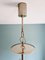 Lámpara colgante vintage de metal cromado, años 70, Imagen 10
