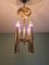 Lampe à Suspension Vintage en Métal Chromé, 1970s 3