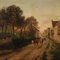 Französischer Künstler, Landschaft, 1899, Öl auf Leinwand 8