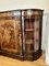 Antique Victorian Inlaid Credenza in Burr Walnut, 1860, Image 4