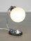 Lampes de Bureau Vintage en Chrome, Italie, Set de 2 3