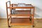 Scandinavian Teak Serving Cart from Dyrlund, 1970s 3