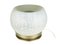 Lámpara de mesa era espacial de cristal de Murano y metal cepillado, Imagen 1