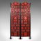 Vintage Art Deco Chinese Carved Screen, 1940, Image 4