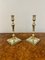 Antique George III Brass Candlesticks, 1800, Set of 2 2