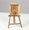 Antique Picture Frame with Brass Easel, 1800s 1