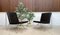 Danish Bachelor Lounge Chairs with Leather Cushion Pads by Verner Panton for Fritz Hansen, 1960s, Set of 2 3