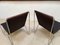 Danish Bachelor Lounge Chairs with Leather Cushion Pads by Verner Panton for Fritz Hansen, 1960s, Set of 2, Image 17