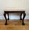 Antique Victorian Carved Mahogany Stool, 1880s 1