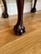 Antique Victorian Carved Mahogany Stool, 1880s, Image 5
