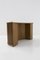 Italian Bar Console Table in Wood and Brass by Giorgetti, 1979 7