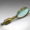 Antique English Magnifying Glass in Brass, 1910, Image 6