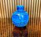 Italian Rimini Blu Glazed Ceramic Vase by Aldo Londi for Bitossi, 1950s 1