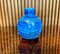 Italian Rimini Blu Glazed Ceramic Vase by Aldo Londi for Bitossi, 1950s, Image 1