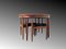 Midcentury Danish Table & Chairs Set by Hans Olsen for Frem Røjle, 1950s, Set of 5 1