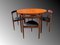 Midcentury Danish Table & Chairs Set by Hans Olsen for Frem Røjle, 1950s, Set of 5 5
