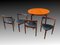 Midcentury Danish Table & Chairs Set by Hans Olsen for Frem Røjle, 1950s, Set of 5, Image 12