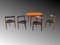 Midcentury Danish Table & Chairs Set by Hans Olsen for Frem Røjle, 1950s, Set of 5, Image 9
