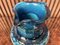 Italian Rimini Blu Glazed Ceramic Vase Jar by Aldo Londi for Bitossi, 1950s 2