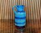 Italian Rimini Blu Glazed Ceramic Vase Jar by Aldo Londi for Bitossi, 1950s 1