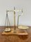 Antique Victorian Brass Scales, 1860, Set of 4 1