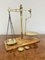 Antique Victorian Brass Scales, 1860, Set of 4 2