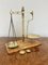 Antique Victorian Brass Scales, 1860, Set of 4 4