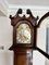 Reloj escocés antiguo de caja larga de caoba, 1800, Imagen 3