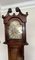 Reloj escocés antiguo de caja larga de caoba, 1800, Imagen 5