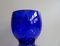 Vase in Cobalt Blue Glass, 1980s 3