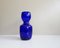 Vase in Cobalt Blue Glass, 1980s 9