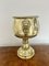 Antique Victorian Brass Champagne Bucket on Stand, 1880 5