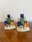 Antique Victorian Staffordshire Candleholders, 1860, Set of 2 1