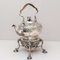 English Silver Teapot with Stand by T. Heming and S. Whitford 1