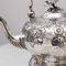 Englische Silberne Teekanne mit Ständer von T. Heming und S. Whitford 4