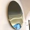Italian Blue Glass Concave Wall Mirror 5