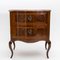 Baroque Style Chest of Drawers with Marble Top and Walnut, 1800s, Image 11
