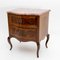 Baroque Style Chest of Drawers with Marble Top and Walnut, 1800s, Image 3