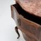 Kommode im Barockstil mit Marmorplatte und Nussholz, 1800er 6